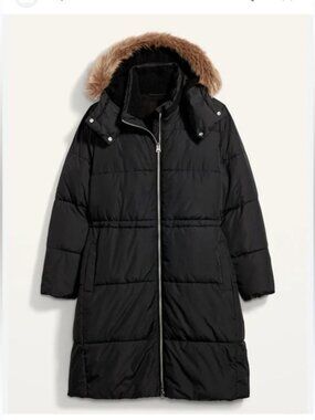 XS black old Navy puffer coat - fits more like a S